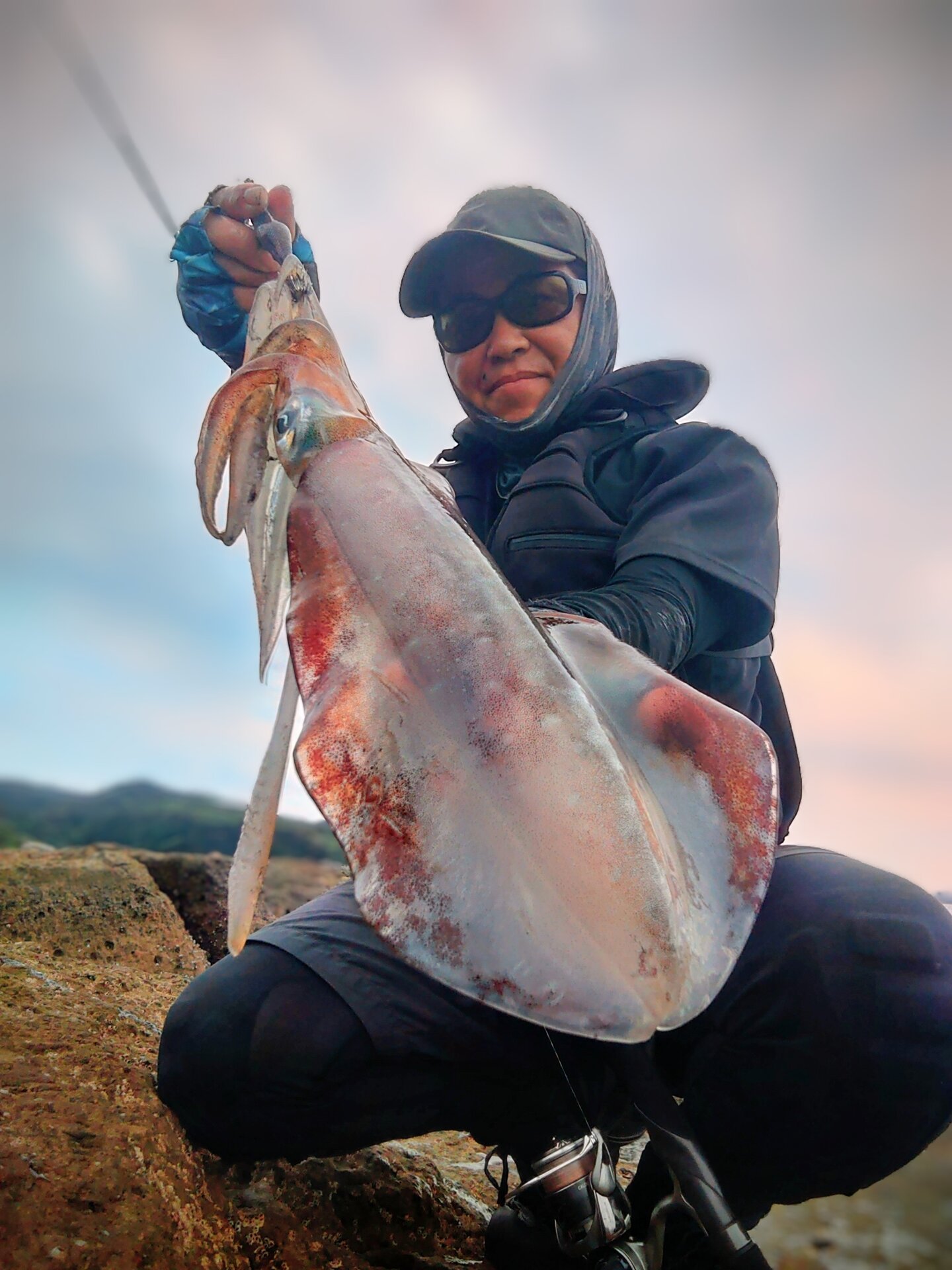 [Jet Eging for Autumn Quality Squid] Targeting September kilo-class - JetChaser size 2.6 shore tip-run field diary