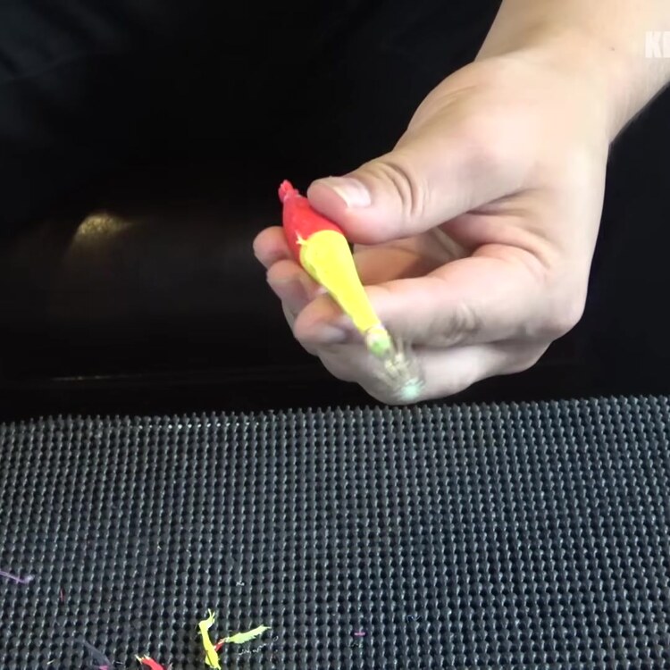 ホッチキスで、スッテは直る。専用工具は、いらない。